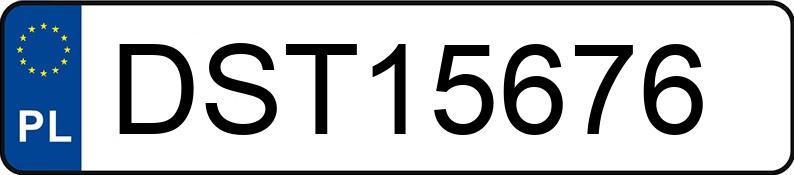 Numer rejestracyjny DST 15676 posiada DAIMLERCHRYSLER C 200 - DST15676