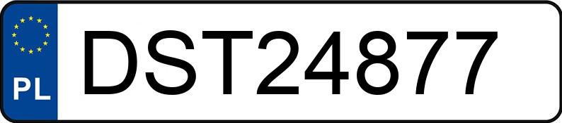 The registration number DST 24877 has NISSAN X-Trail 2.0 dCi DPF MR`07 E4 XE 4WD - DST24877