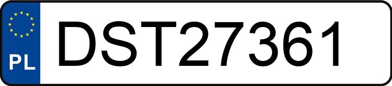 Numer rejestracyjny DST 27361 posiada VOLKSWAGEN CC - DST27361 Numer rejestracyjny DST 27361 posiada VOLKSWAGEN CC - DST27361