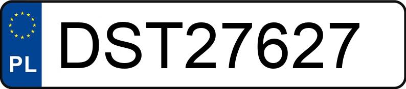 Numer rejestracyjny DST27627 posiada MERCEDES-BENZ GLK 350 CDI BlueEFFICIENCY MR`12 E5 X204 GLK 350 CDI BlueEFFICIENCY MR`12 E5 X204