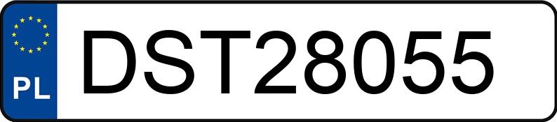 Numer rejestracyjny DST 28055 posiada AUDI A5 - DST28055