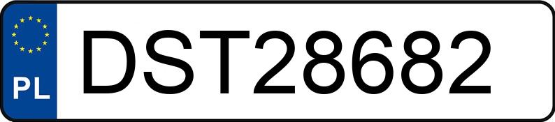 Numer rejestracyjny DST 28682 posiada FIAT CINQUECENTO - DST28682