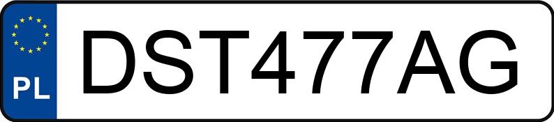 Numer rejestracyjny DST 477AG posiada ALFA ROMEO 159 - DST477AG