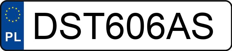 Numer rejestracyjny DST 606AS posiada BMW 525 Diesel MR`03 E3 E60 525 Diesel MR`03 E3 E60 - DST606AS