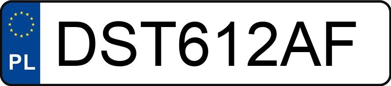 Numer rejestracyjny DST 612AF posiada VOLKSWAGEN POLO - DST612AF Numer rejestracyjny DST 612AF posiada VOLKSWAGEN POLO - DST612AF