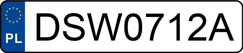 Numer rejestracyjny DSW 0712A posiada BMW 320 Touring Diesel DPF MR`06 E4 E91 320 Touring Diesel DPF MR`06 E4 E91 - DSW0712A