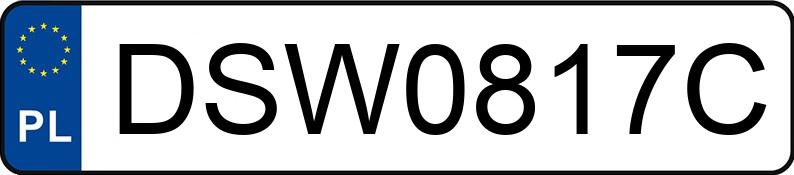 Numer rejestracyjny DSW 0817C posiada BMW 318 I - DSW0817C