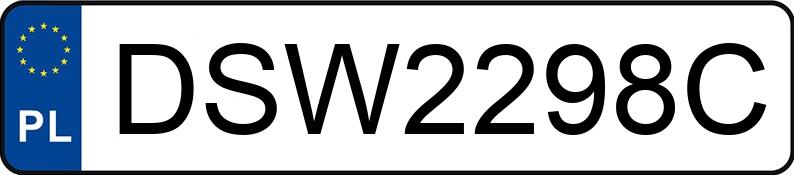 Numer rejestracyjny DSW 2298C posiada OPEL ASTRA GTC - DSW2298C Numer rejestracyjny DSW 2298C posiada OPEL ASTRA GTC - DSW2298C