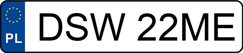 Numer rejestracyjny DSW 22ME posiada URSUS C-330 M - DSW22ME