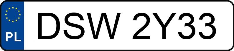 Numer rejestracyjny DSW 2Y33 posiada MERCEDES-BENZ CLS 500 - DSW2Y33 Numer rejestracyjny DSW 2Y33 posiada MERCEDES-BENZ CLS 500 - DSW2Y33