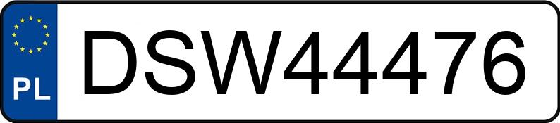 Numer rejestracyjny DSW 44476 posiada OPEL INSIGNIA - DSW44476
