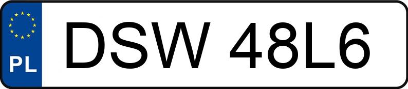 Numer rejestracyjny DSW 48L6 posiada FIAT Punto II 1.9 Diesel Kat. Punto II 1.9 Diesel Kat. - DSW48L6