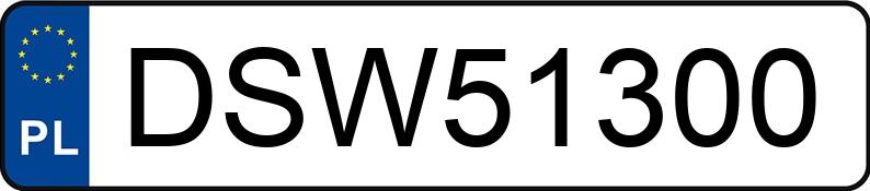 Numer rejestracyjny DSW 51300 posiada SKODA SUPERB - DSW51300 Numer rejestracyjny DSW 51300 posiada SKODA SUPERB - DSW51300