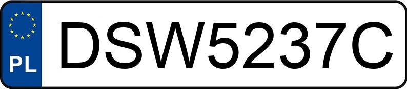 Numer rejestracyjny DSW 5237C posiada BMW 530 D - DSW5237C Numer rejestracyjny DSW 5237C posiada BMW 530 D - DSW5237C