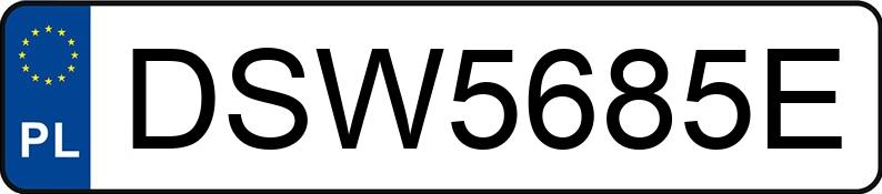 Numer rejestracyjny DSW 5685E posiada ALFA ROMEO 147 - DSW5685E Numer rejestracyjny DSW 5685E posiada ALFA ROMEO 147 - DSW5685E