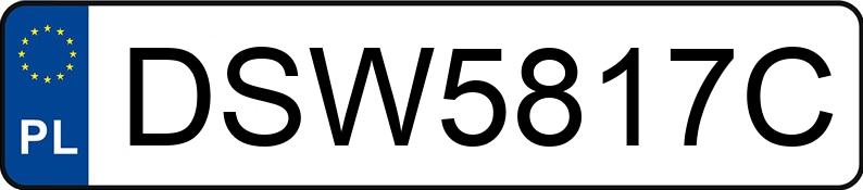 Numer rejestracyjny DSW 5817C posiada FORD Mondeo 1.8 TDCi MR`07 E4 Trend - DSW5817C