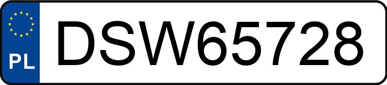 Numer rejestracyjny DSW 65728 posiada FIAT PUNTO - DSW65728