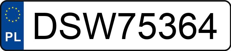 Numer rejestracyjny DSW 75364 posiada VOLKSWAGEN Touran 1.9 TDI MR`03 E3 Trendline - DSW75364 Numer rejestracyjny DSW 75364 posiada VOLKSWAGEN Touran 1.9 TDI MR`03 E3 Trendline - DSW75364