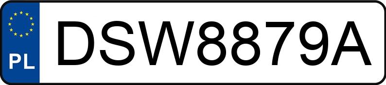 Numer rejestracyjny DSW 8879A posiada AUDI A4 - DSW8879A