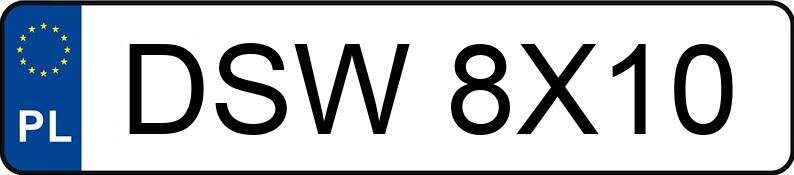 Numer rejestracyjny DSW 8X10 posiada MERCEDES-BENZ C 200 - DSW8X10 Numer rejestracyjny DSW 8X10 posiada MERCEDES-BENZ C 200 - DSW8X10