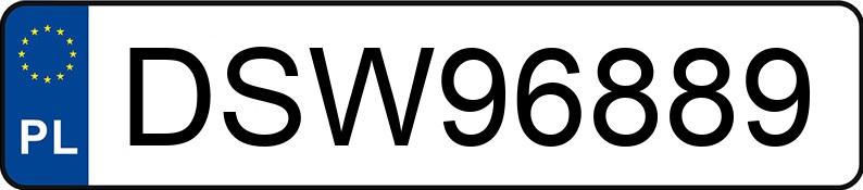 Numer rejestracyjny DSW 96889 posiada MERCEDES-BENZ B 150 MR`05 E4 245 B 150 MR`05 E4 245 - DSW96889