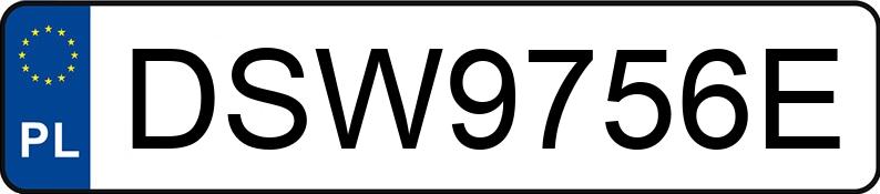 Numer rejestracyjny DSW 9756E posiada SKODA Superb II 2.0 TDI-CR MR`08 E5 Family 4x4 - DSW9756E