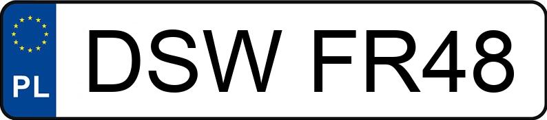 Numer rejestracyjny DSW FR48 posiada FORD Mondeo 3.0 MR`06 E4 Platinium X - DSWFR48