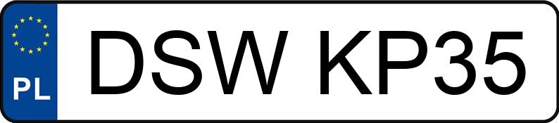 Numer rejestracyjny DSW KP35 posiada OPEL Insignia 2.0 CDTI MR`08 E4 Insignia - DSWKP35