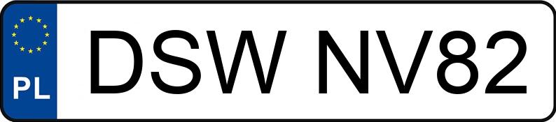 Numer rejestracyjny DSW NV82 posiada AUDI A3 - DSWNV82 Numer rejestracyjny DSW NV82 posiada AUDI A3 - DSWNV82
