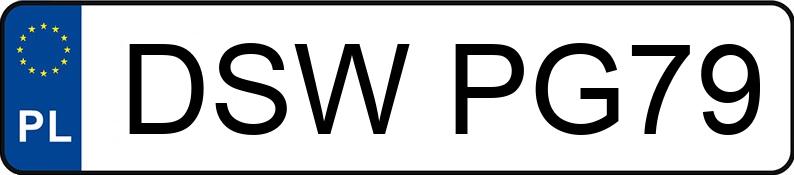 Numer rejestracyjny DSW PG79 posiada TOYOTA YARIS - DSWPG79 Numer rejestracyjny DSW PG79 posiada TOYOTA YARIS - DSWPG79