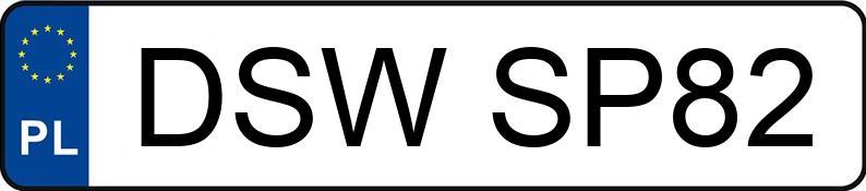 Registreringsnummeret DSW SP82 har TOYOTA Yaris 1.0 MR`03 E4 - DSWSP82 Registreringsnummeret DSW SP82 har TOYOTA Yaris 1.0 MR`03 E4 - DSWSP82