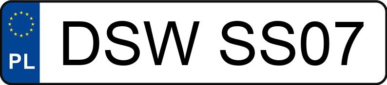 Die Registrierungsnummer DSW SS07 hat VOLKSWAGEN Passat B8 2.0 TDI-CR MR`15 E6 Highline DSG - DSWSS07