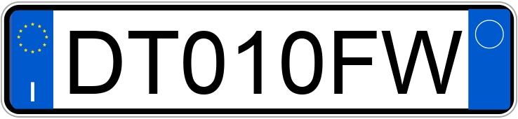 Numer rejestracyjny DT010FW posiada VOLKSWAGEN Golf 6a serie Numer rejestracyjny DT010FW posiada VOLKSWAGEN Golf 6a serie
