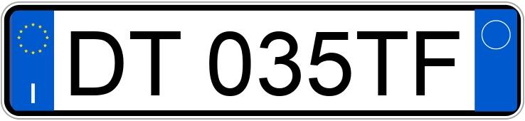 Numer rejestracyjny DT035TF posiada VOLKSWAGEN Golf 6a serie