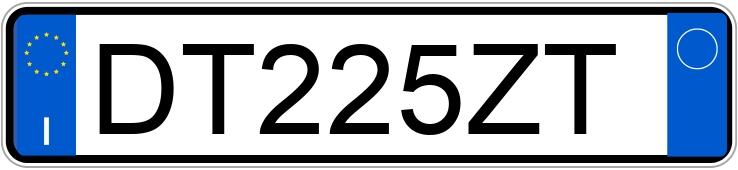 Numer rejestracyjny DT225ZT posiada ALFA ROMEO MiTo Numer rejestracyjny DT225ZT posiada ALFA ROMEO MiTo