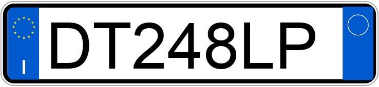 Numer rejestracyjny DT248LP posiada VOLKSWAGEN Golf 5a serie