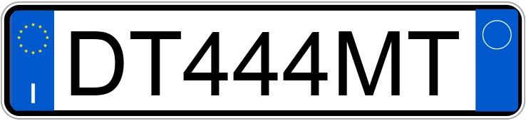 Numer rejestracyjny DT444MT posiada OPEL Corsa 4a serie Numer rejestracyjny DT444MT posiada OPEL Corsa 4a serie