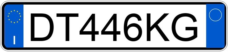 Numer rejestracyjny DT446KG posiada FORD Fiesta 6a serie