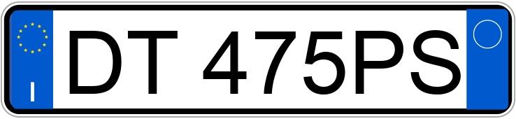 Numer rejestracyjny DT475PS posiada RENAULT Koleos 1a serie