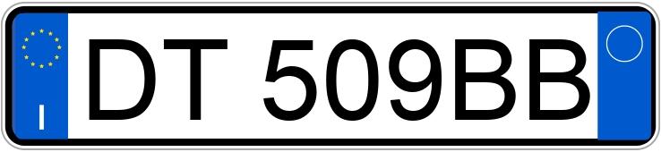 Numer rejestracyjny DT509BB posiada SUZUKI Swift