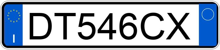 Numer rejestracyjny DT546CX posiada VOLKSWAGEN Tiguan 1a serie
