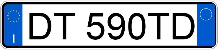 Numer rejestracyjny DT590TD posiada BMW Serie 3 Numer rejestracyjny DT590TD posiada BMW Serie 3