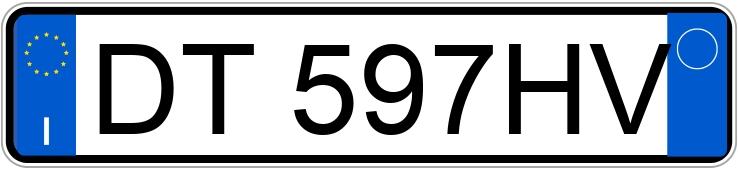 Numer rejestracyjny DT597HV posiada FIAT 500 Numer rejestracyjny DT597HV posiada FIAT 500