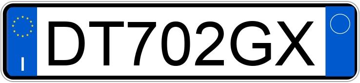 Numer rejestracyjny DT702GX posiada OPEL Corsa 4a serie