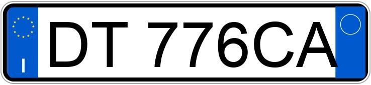Numer rejestracyjny DT776CA posiada FIAT Panda 2a serie Numer rejestracyjny DT776CA posiada FIAT Panda 2a serie