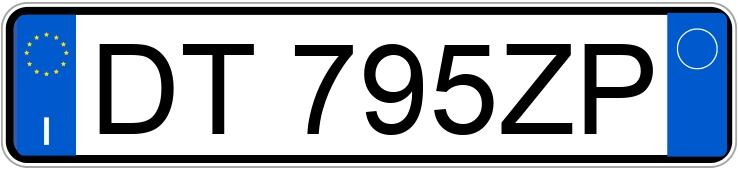 Numer rejestracyjny DT795ZP posiada MERCEDES Classe C