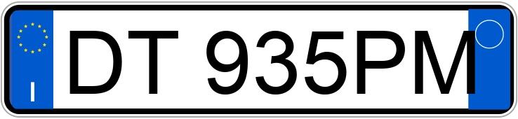 Numer rejestracyjny DT935PM posiada OPEL Corsa 4a serie