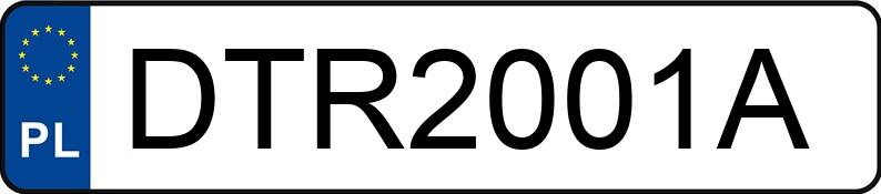 Numer rejestracyjny DTR 2001A posiada BMW 118D - DTR2001A