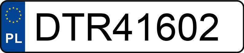 Numer rejestracyjny DTR 41602 posiada VOLKSWAGEN LT 46 2,5 TDI - DTR41602