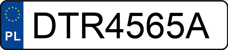 Numer rejestracyjny DTR 4565A posiada LEXUS ES300H - DTR4565A Numer rejestracyjny DTR 4565A posiada LEXUS ES300H - DTR4565A